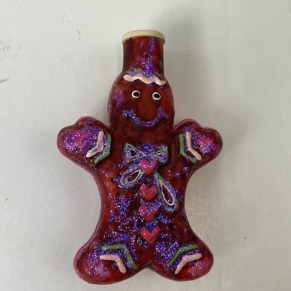 CHRISTOPHER RADKO STARLIGHT GEM LIGHT COVER ORNAMENT GINGERBREAD MAN